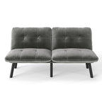 63" Convertible Folding Sofa Bed