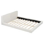 Velvet Upholstered Platform Bed