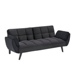 74" 2-Seat Convertible Sofa Bed