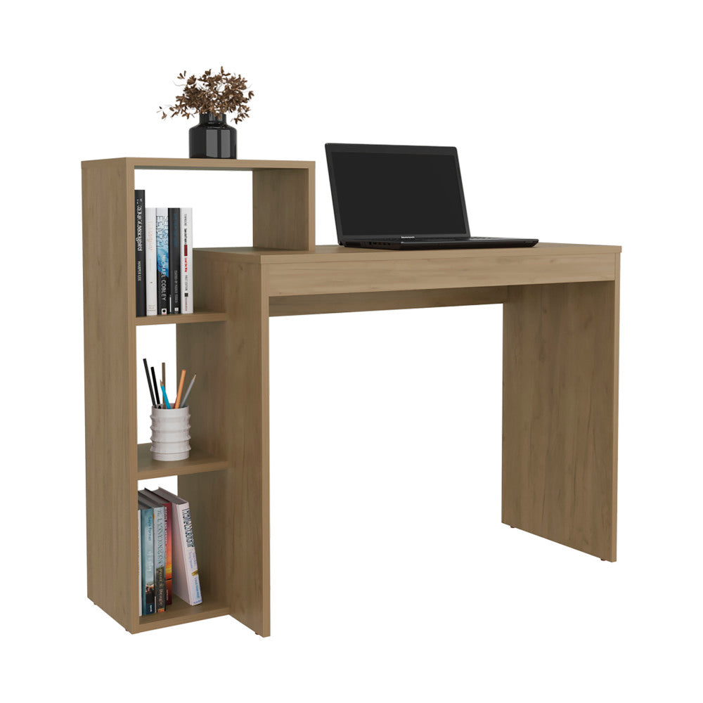 35.98" Wide Classic Writing Desk with 4-Shelf