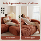 2-Piece Modular Cloud Sofa Set