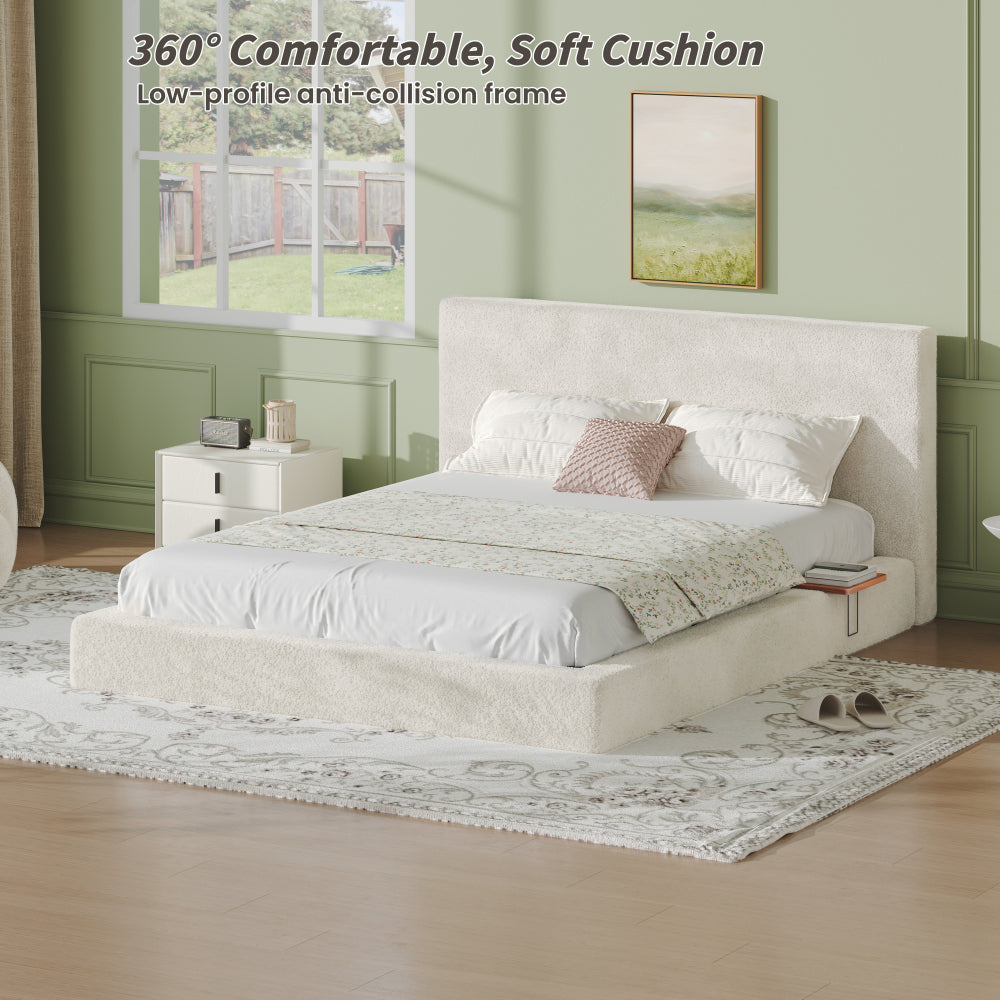 Cloud Upholstered Platform Bed
