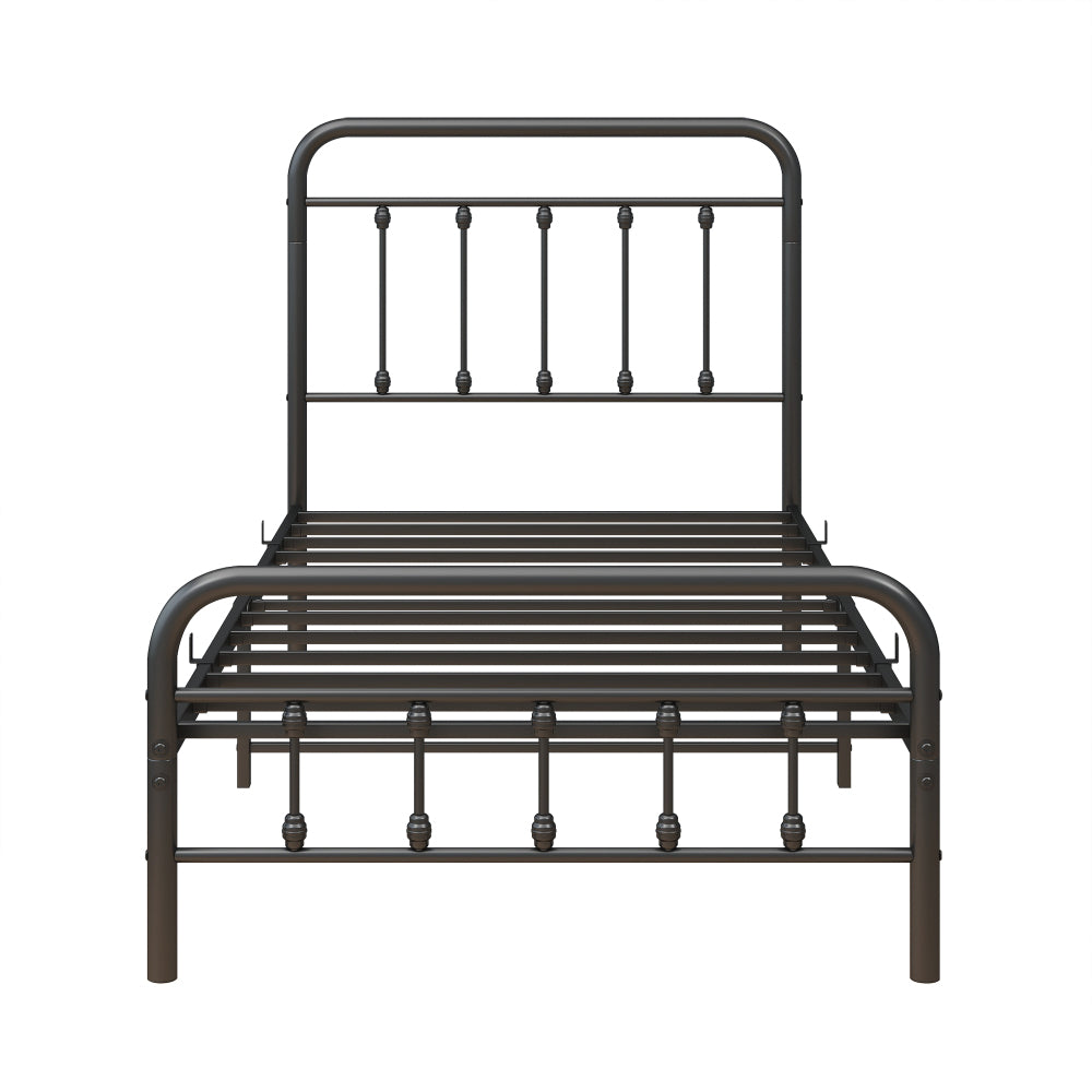Victorian Metal Platform Bed Frame