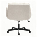 Modern Chenille Swivel Office Chair