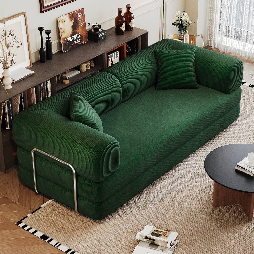 78.8" Convertible Floor Sofa Bed