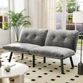 63" Convertible Folding Sofa Bed