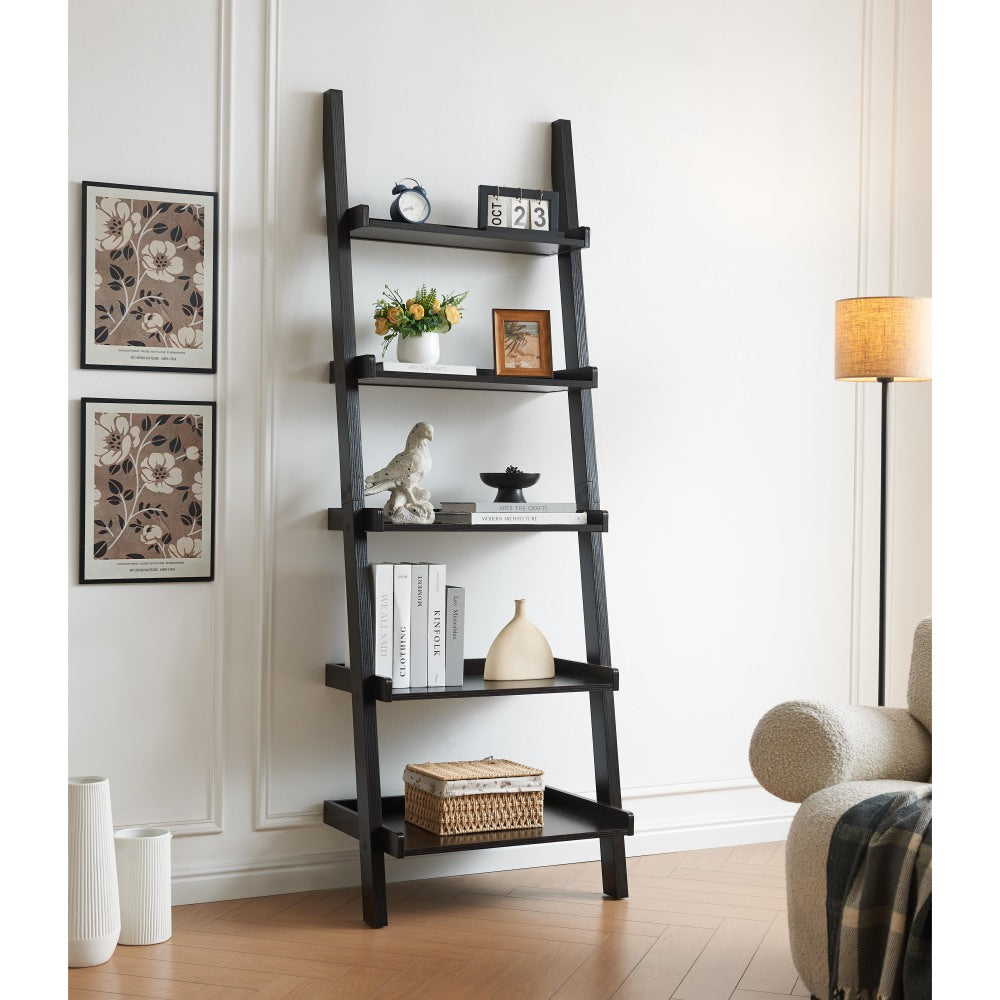 Bookcase ladder five shelf popular modern design