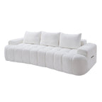100" Extra Large Curved Front Sofa