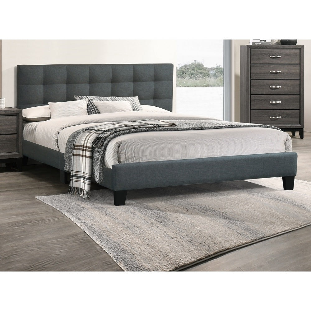 Upholstered Platform Bed