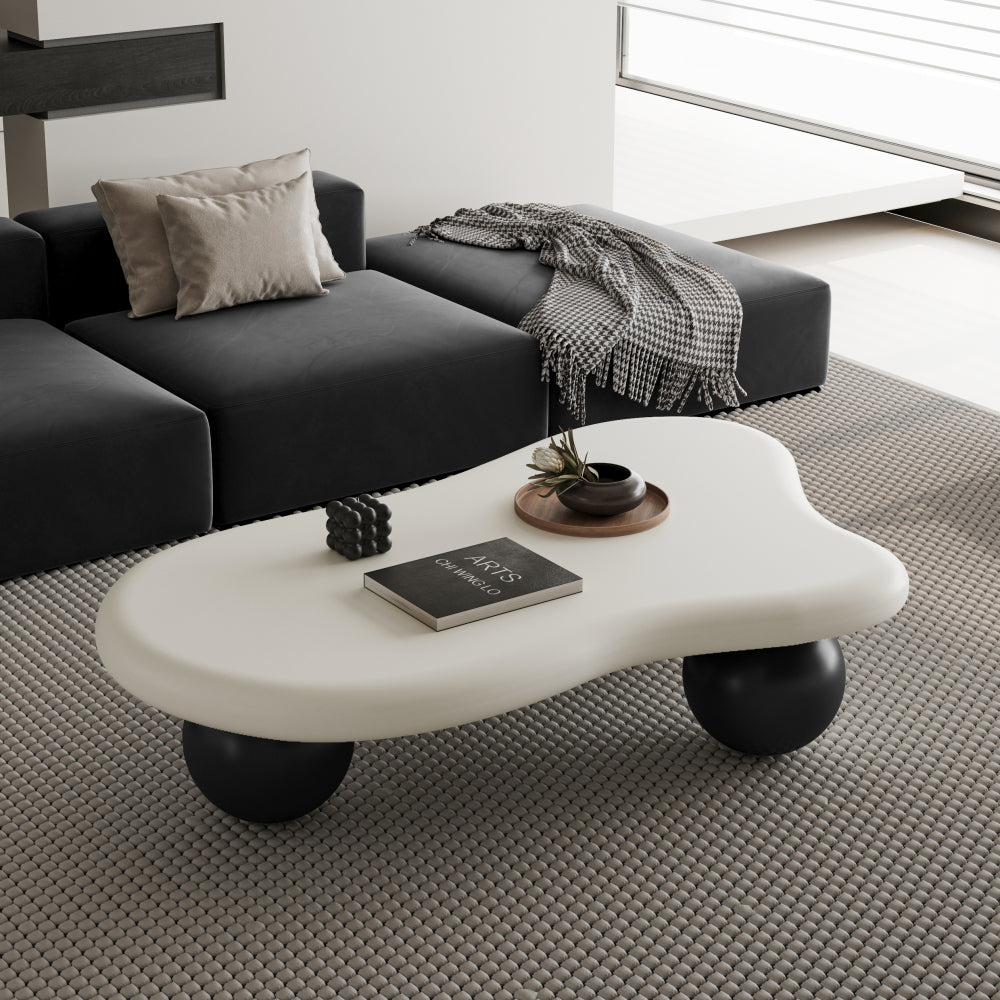 47 Inch Cloud Shaped Coffee Table