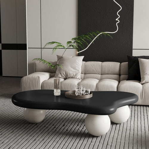 47 Inch Cloud Shaped Coffee Table