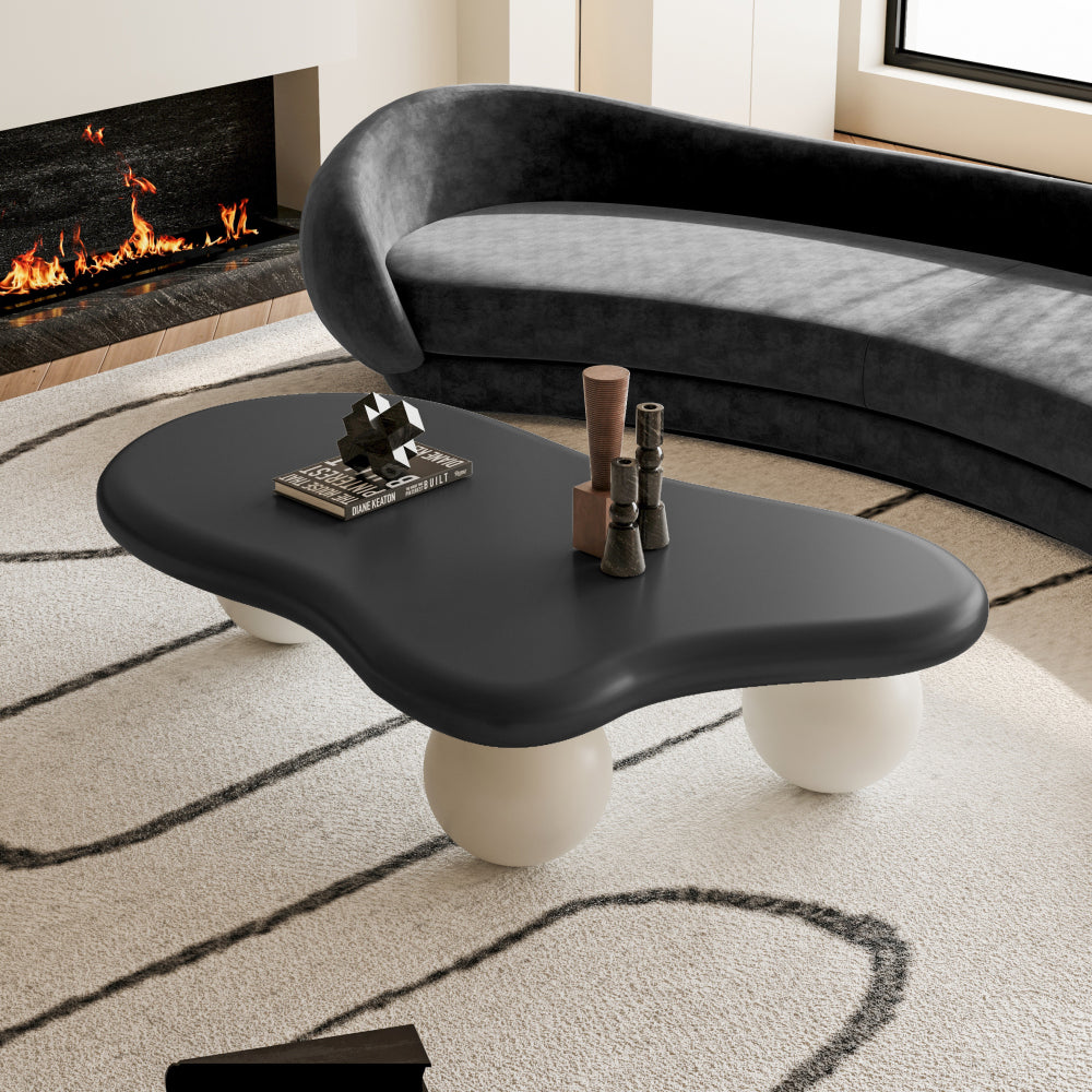 47 Inch Cloud Shaped Coffee Table