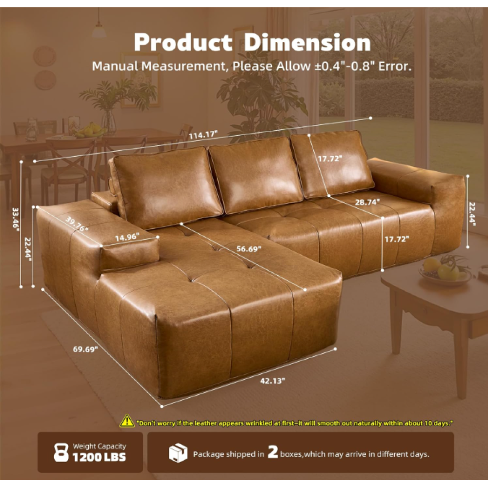 Boneless Couches for Living Room