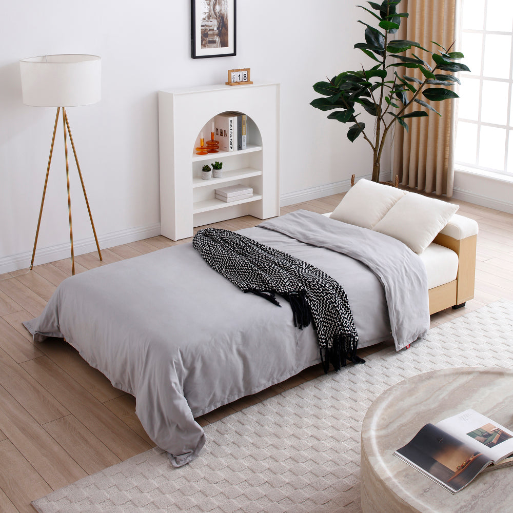 3-Seat Convertible Sleeper Sofa Couch