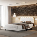 Boucle Platform Bed