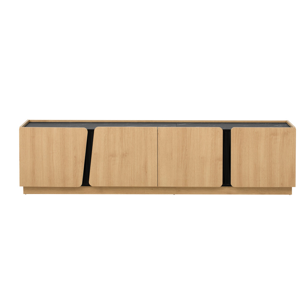 U-Can Modern Storage Cabinet with Rounded Corners