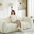 Modern Quilted Cloud Sofa