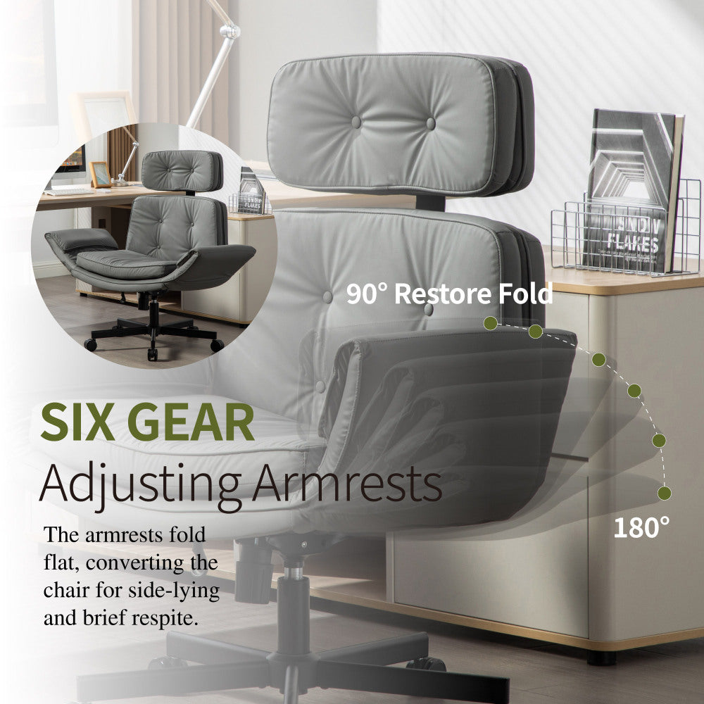 Criss Cross Wide-Seat Lounge Office Chair