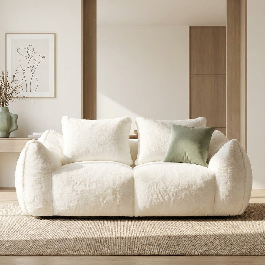 Giant 2-Seat Bean Bag Sofa for Adults