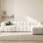 122" Modern L-Shaped Modular Sectional Sofa