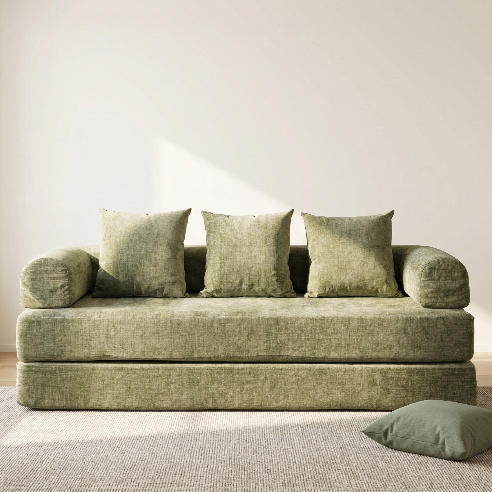 78.8" Convertible Folding Floor Sofa Bed