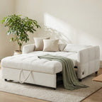 52.8" Loveseat Pull-Out Sleeper Sofa Bed