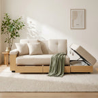 3-Seat Convertible Sleeper Sofa Couch