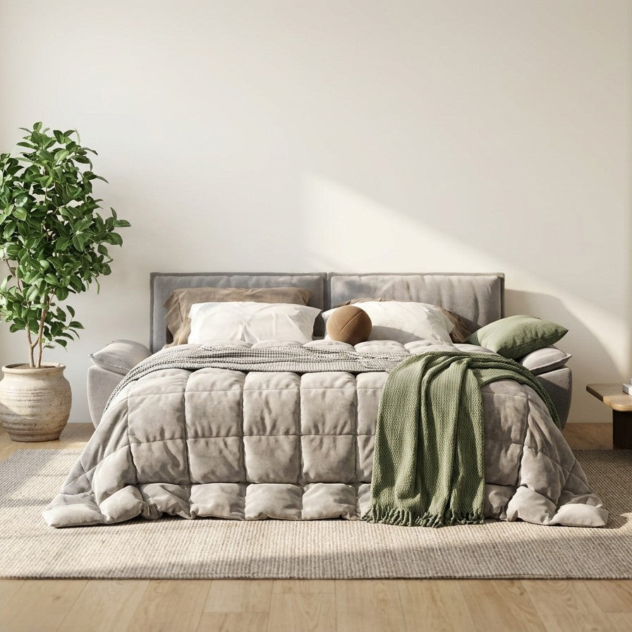 73.2" Queen Pull-Out Sofa Bed