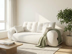 78.7" 3-in-1 Foldable Floor Sofa Bed