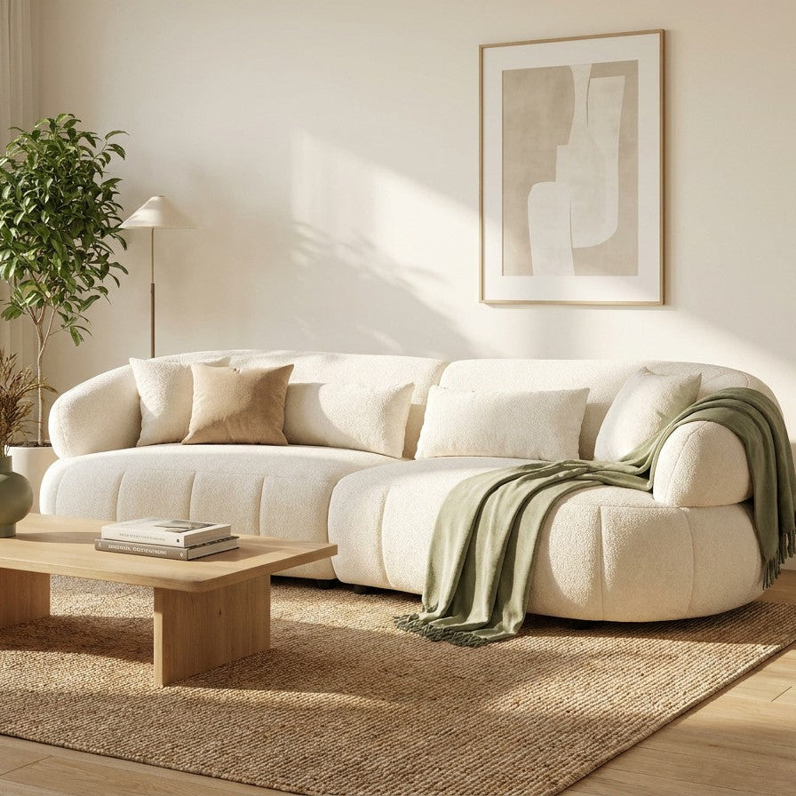 102.36 inch Cloud-Like Sofa