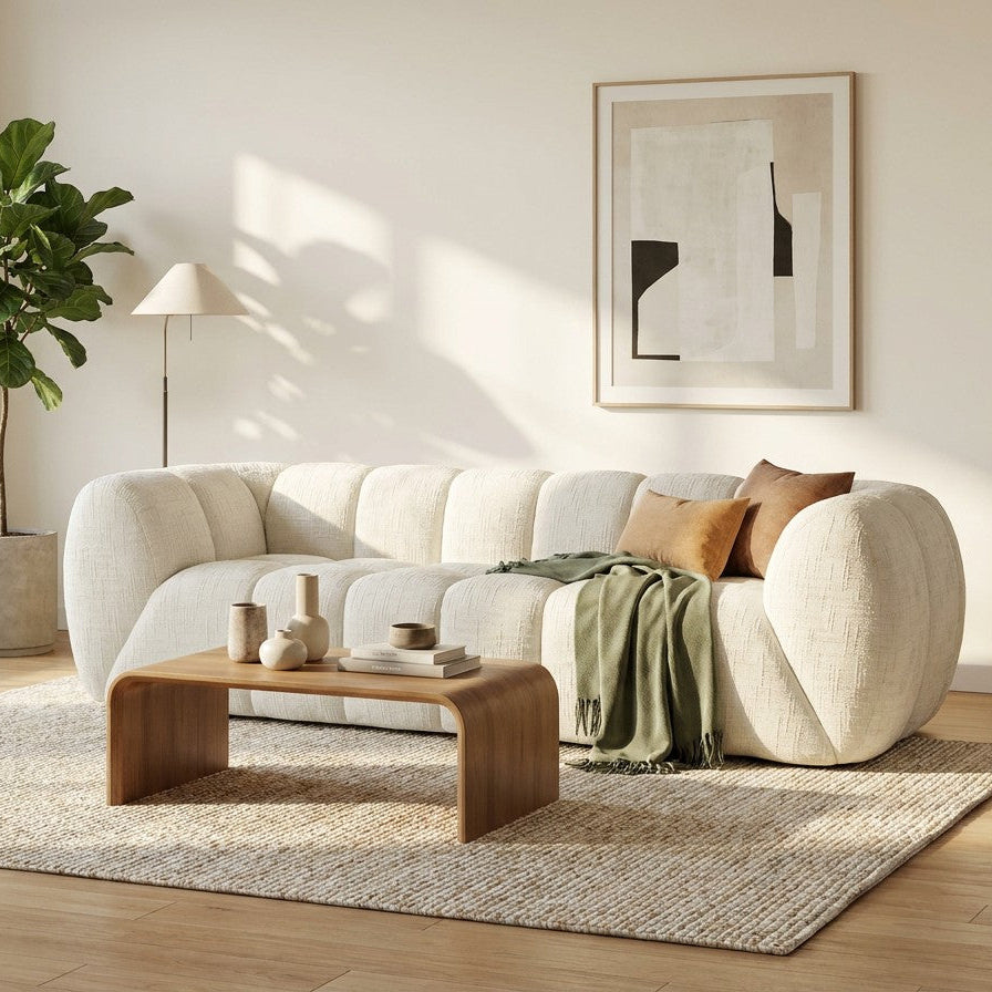 Modern Quilted Cloud Sofa