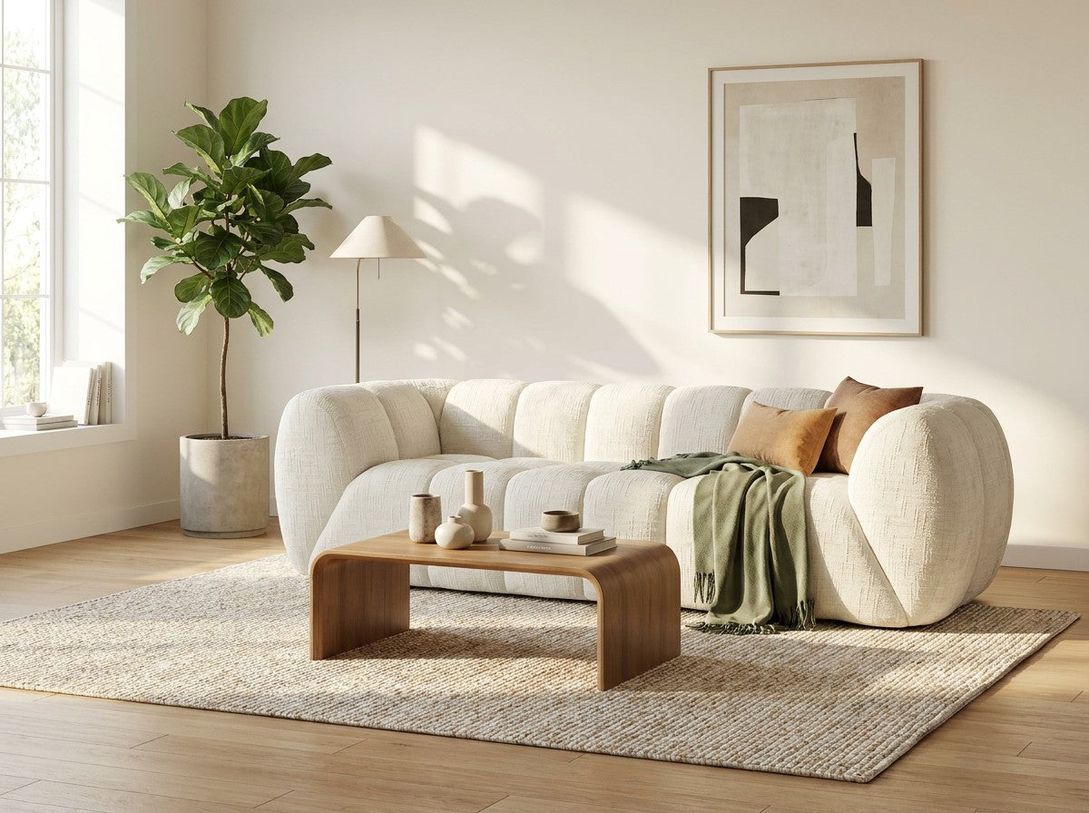 Modern Quilted Cloud Sofa