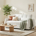 52.8" Loveseat Pull-Out Sleeper Sofa Bed