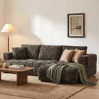 Chenille L-Shape Luxury Sectional Oversized Sofa