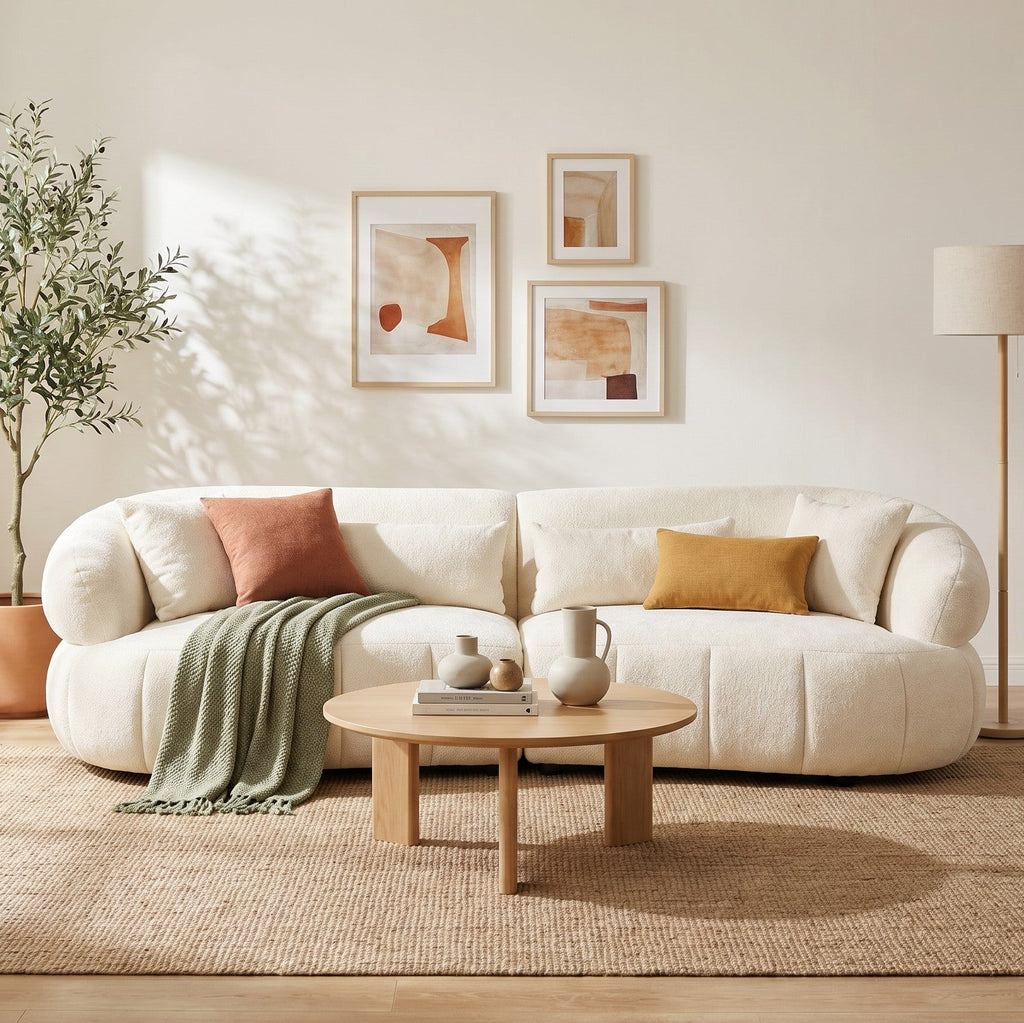 102.36 inch Cloud-Like Sofa