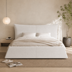 Velvet Upholstered Platform Bed