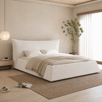 Velvet Upholstered Platform Bed