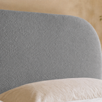 Teddy Fleece Upholstered Platform Bed