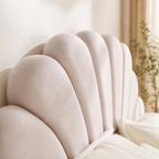 Velvet Platform Bed