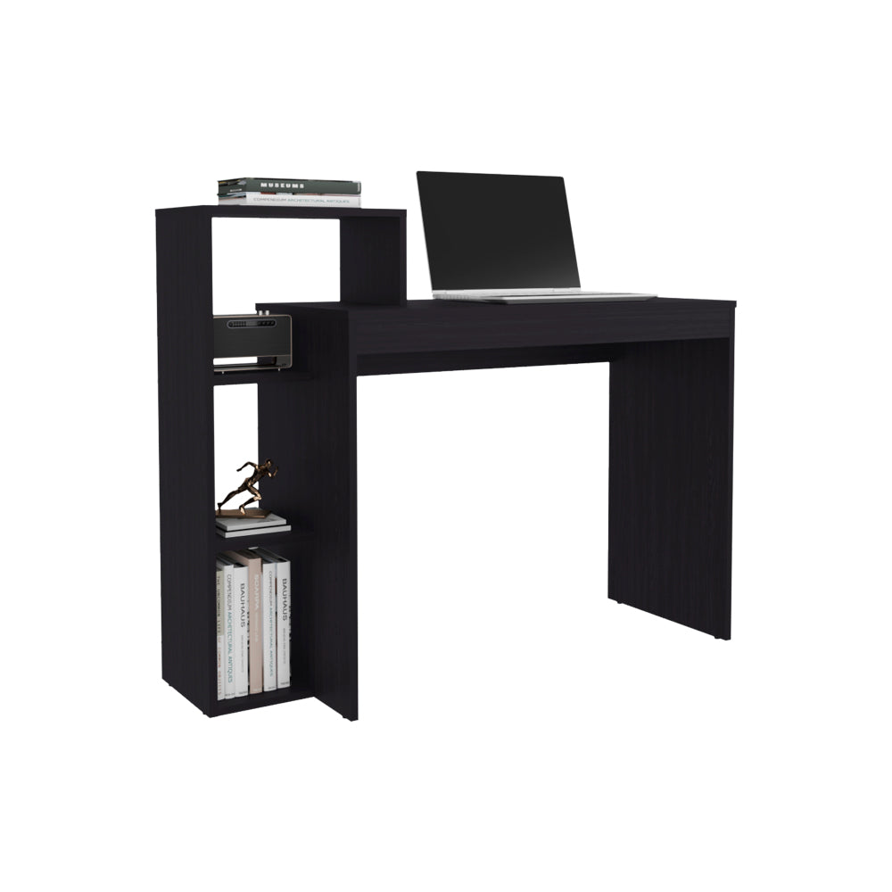35.98" Wide Classic Writing Desk with 4-Shelf
