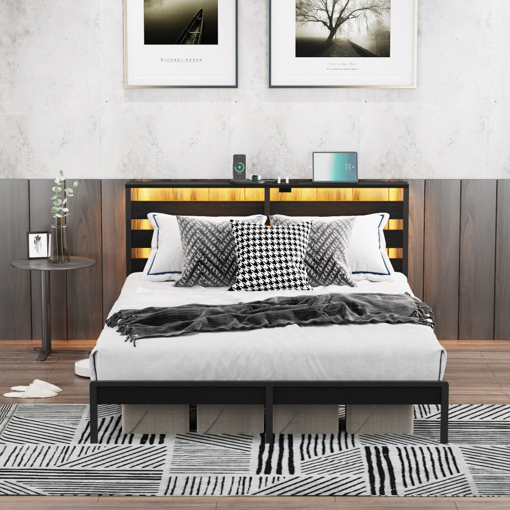Metal Platform Bed