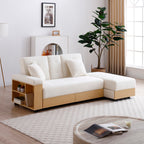 3-Seat Convertible Sleeper Sofa Couch