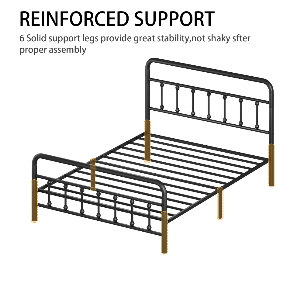Metal Platform Bed Frame