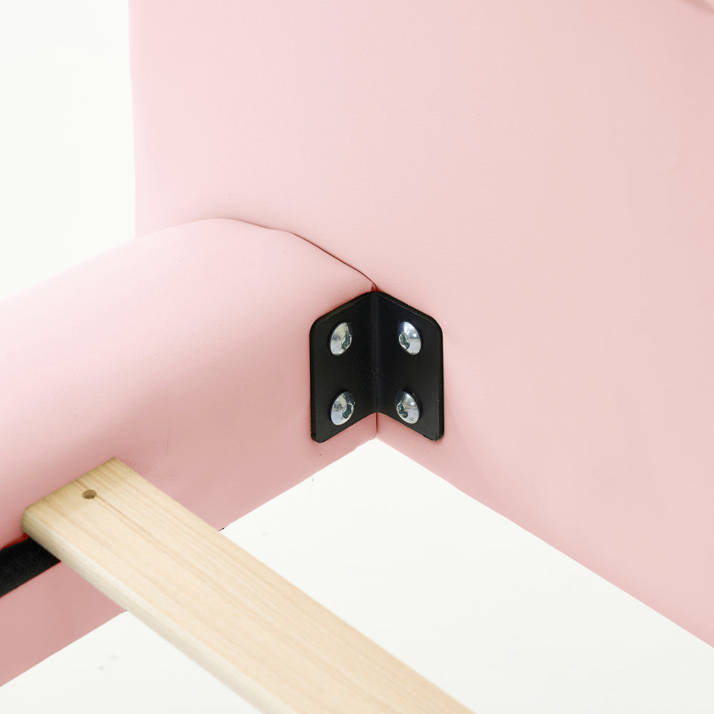 PU Leather Floating Platform Bed