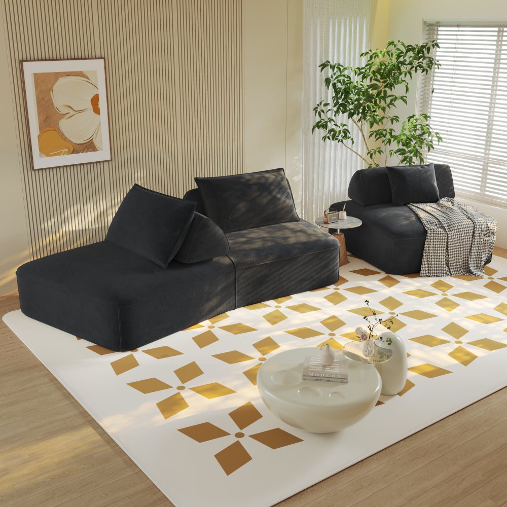 139" Oversized Modular Sectional Sofa