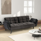 74" 2-Seat Convertible Sofa Bed
