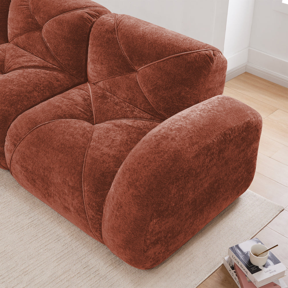 2-Piece Modular Cloud Sofa Set