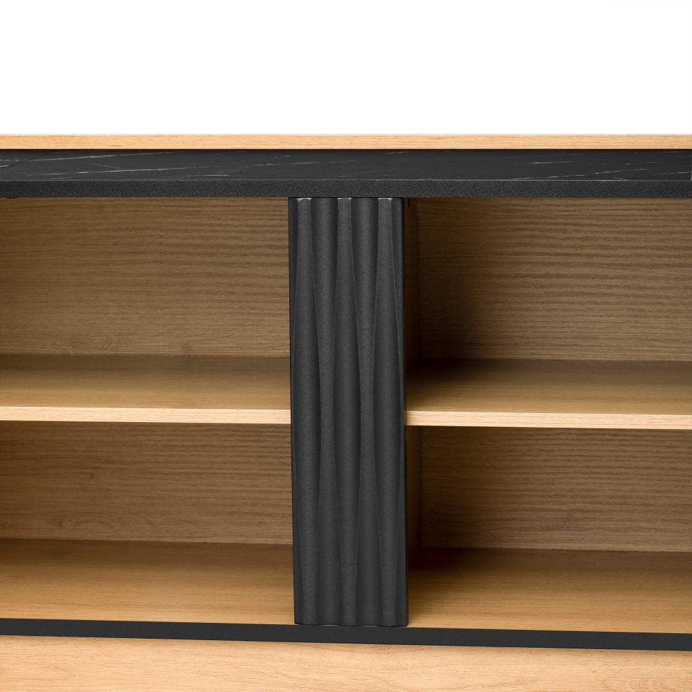 U-Can Modern Storage Cabinet with Rounded Corners