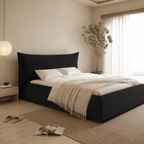Velvet Upholstered Platform Bed