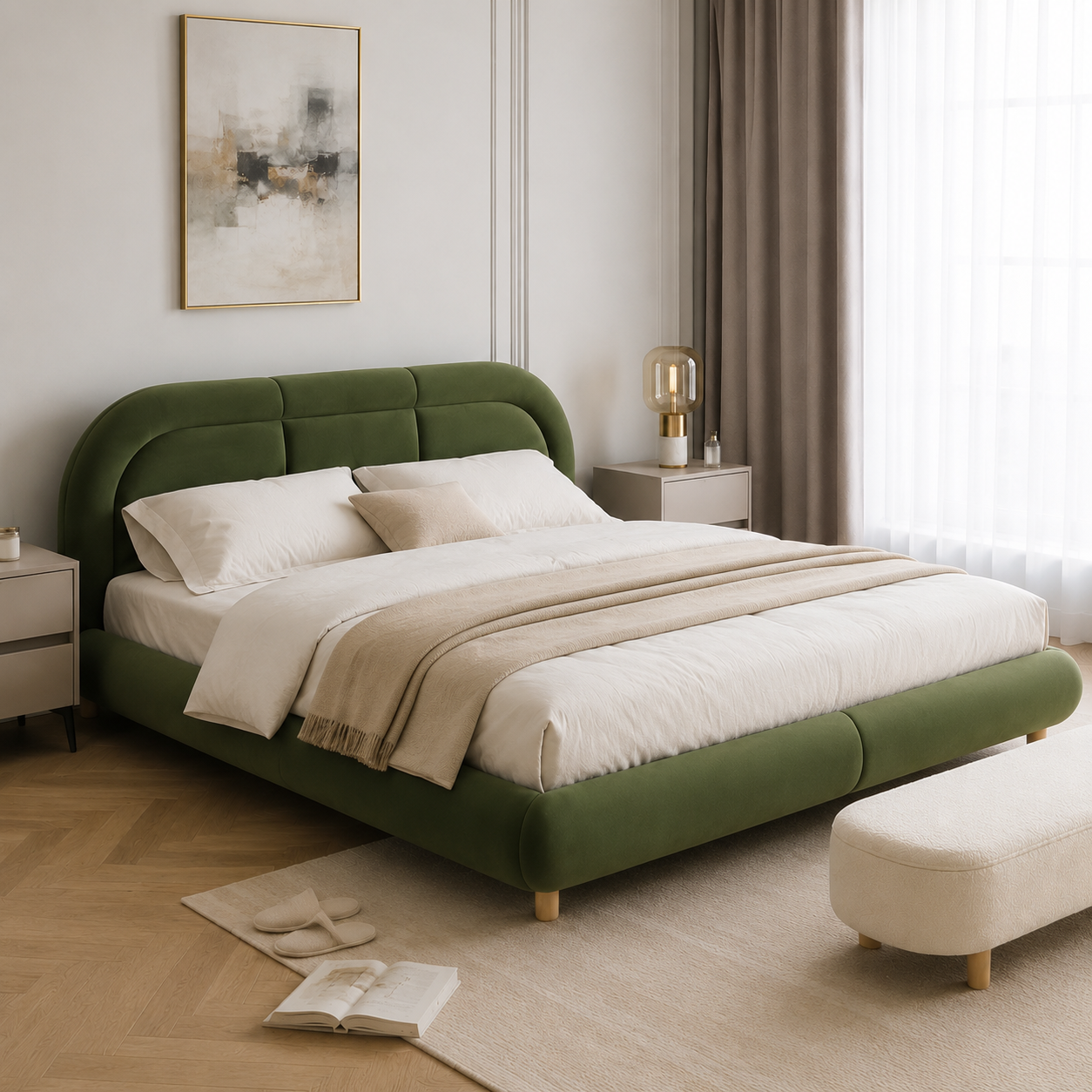 Low Profile Platform Bed